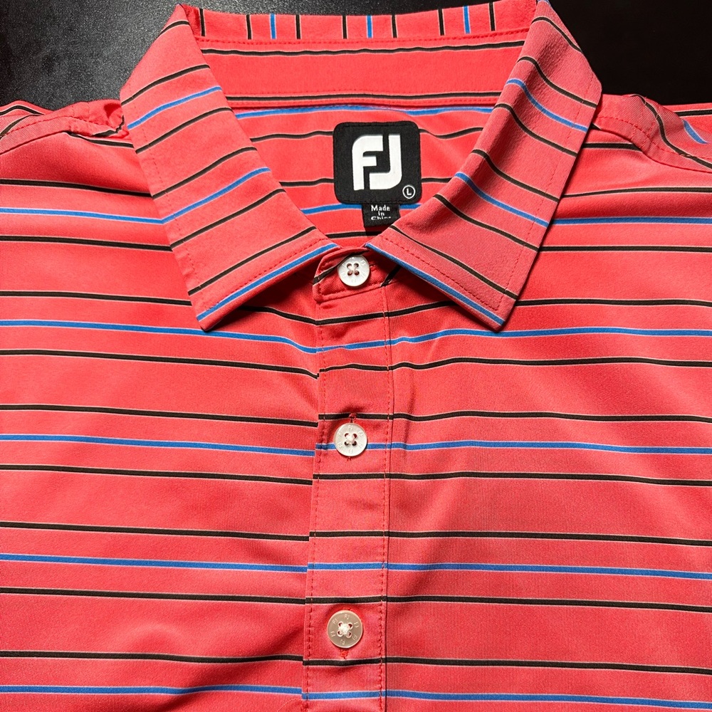 FootJoy Triple Pinstripe Golf Shirt